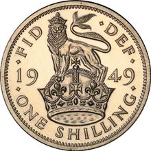 1 chelín 1949   HP