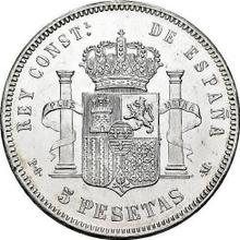 5 Pesetas 1892  PGM 