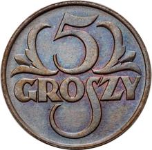 5 Groszy 1928   WJ