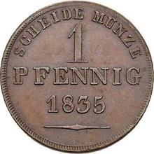 1 Pfennig 1835   