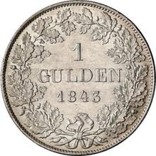 Gulden 1843   