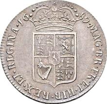 Halfcrown 1689    "Second Shield"