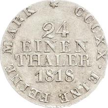 1/24 Thaler 1818  I.G.S. 