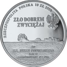 10 злотых 2009 MW   "25 лет со дня смерти блаженного Ежи Попелушко"