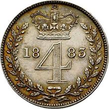 4 пенса (1 Грот) 1883   