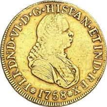 4 Escudos 1758 PN J 