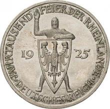 5 Reichsmark 1925 F   "Rhineland"