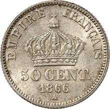 50 Centimes 1866 A  