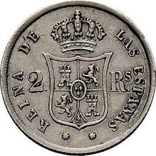2 Reales 1857   