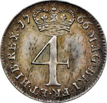 Fourpence (Groat) 1766   
