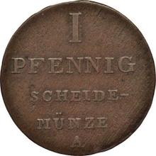 1 Pfennig 1833 A  