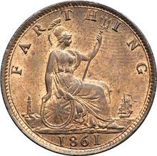 Farthing 1861   