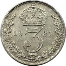 3 Pence 1921   