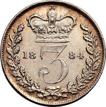 Threepence 1884   