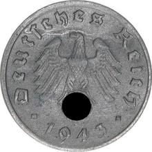 1 Reichspfennig 1943 D  