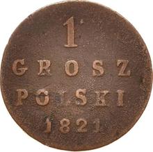 1 Groschen 1821  IB  "Langer Schwanz"