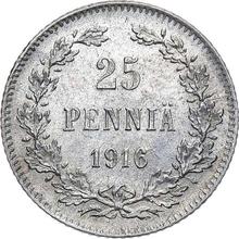 25 Pennia 1916  S 