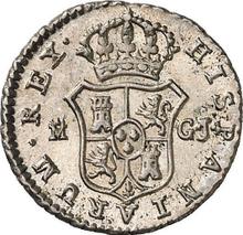 1/2 Real (Medio Real) 1817 M GJ 
