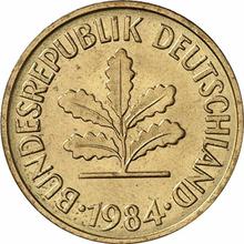 5 Pfennige 1984 D  