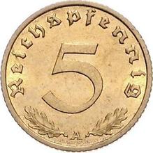 5 Reichspfennig 1936 A  