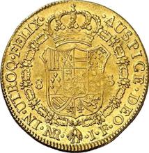 8 Escudos 1816 NR JF 
