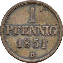 1 Pfennig 1851 B  
