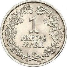 1 Reichsmark 1927 F  