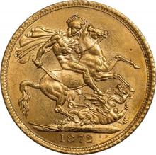Sovereign 1872 M  WW "St. George"