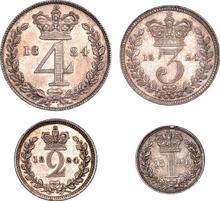 Coin set 1824    "Maundy"
