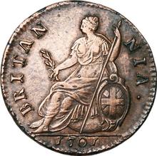 Halfpenny 1701   