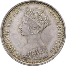 Florin 1855   WW "Gothic"