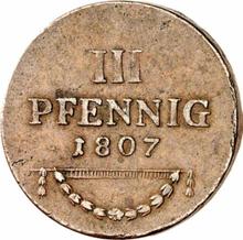 3 Pfennige 1807   