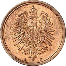 1 Pfennig 1876 B  