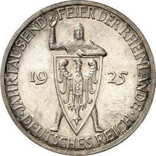 3 Reichsmark 1925 J   "Rhineland"
