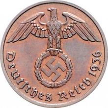 2 рейхспфеннига 1936 F  