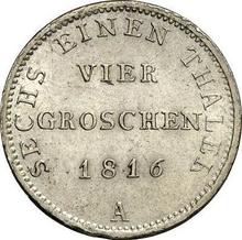 1/6 Thaler 1816 A  