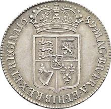 Halfcrown 1689    "First Shield"