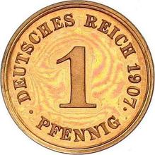 1 Pfennig 1907 G  