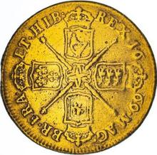 Two guinea 1669    "First laureated bust"