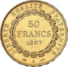 50 Francs 1887 A  