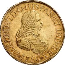 8 Escudos 1756 NR S 