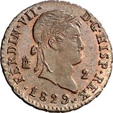2 Maravedís 1829   