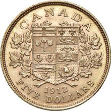 5 Dollars 1912   