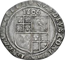 Sixpence 1606    "Fourth bust"