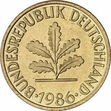 10 Pfennig 1986 D  