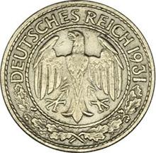 50 Reichspfennig 1931 D  