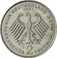 2 Mark 1991 F   "Ludwig Erhard"