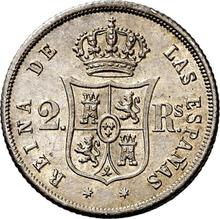 2 Reales 1864   