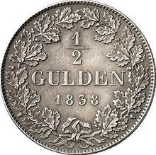 1/2 Gulden 1838   