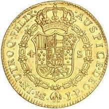 4 Escudos 1804  JP 